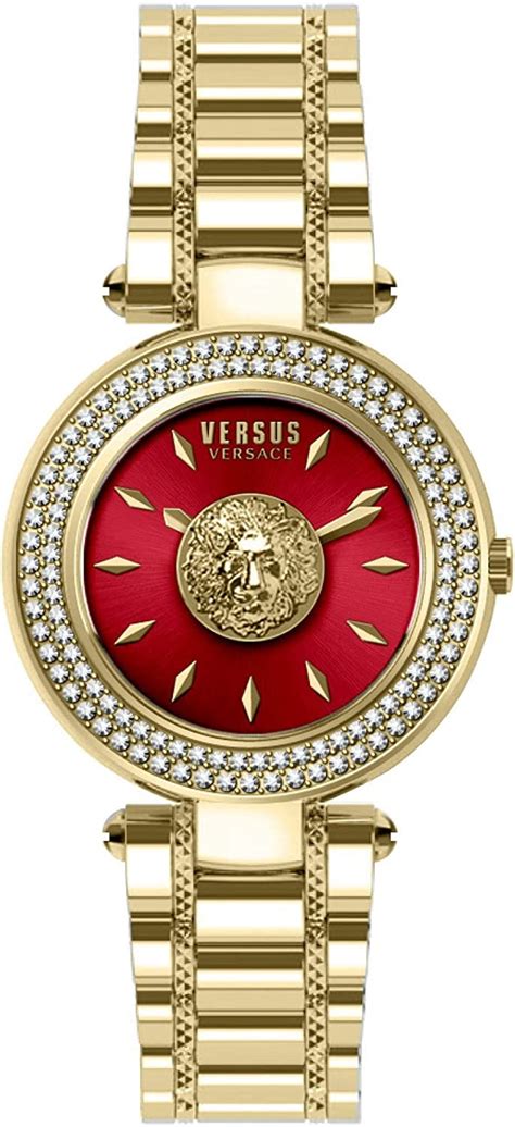 versus versace watch red